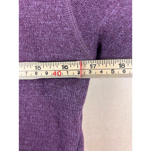 Patagonia Women’s Purple Full Zip Fleece Jacket Size M Outdoor Casual - Picture 6 of 9